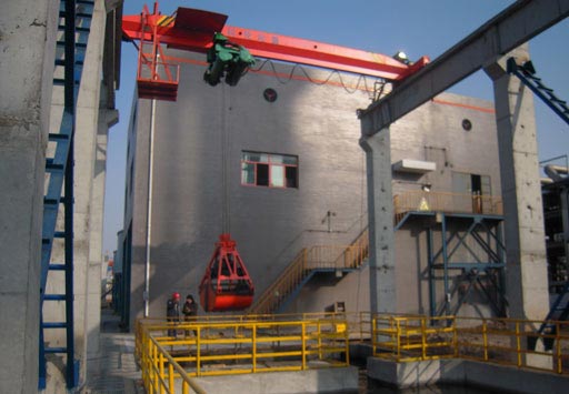 單(dān)梁抓鬥起重機